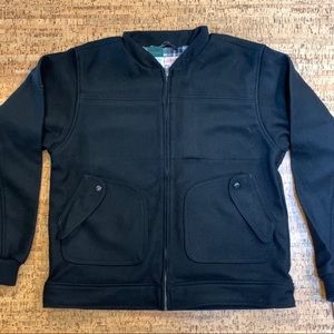 Filson Mens 10030 Outfitter Jacket Blk Size L NWT